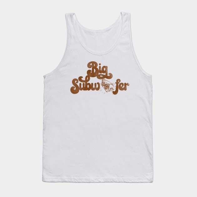 Big Subwoofer Tank Top by darklordpug